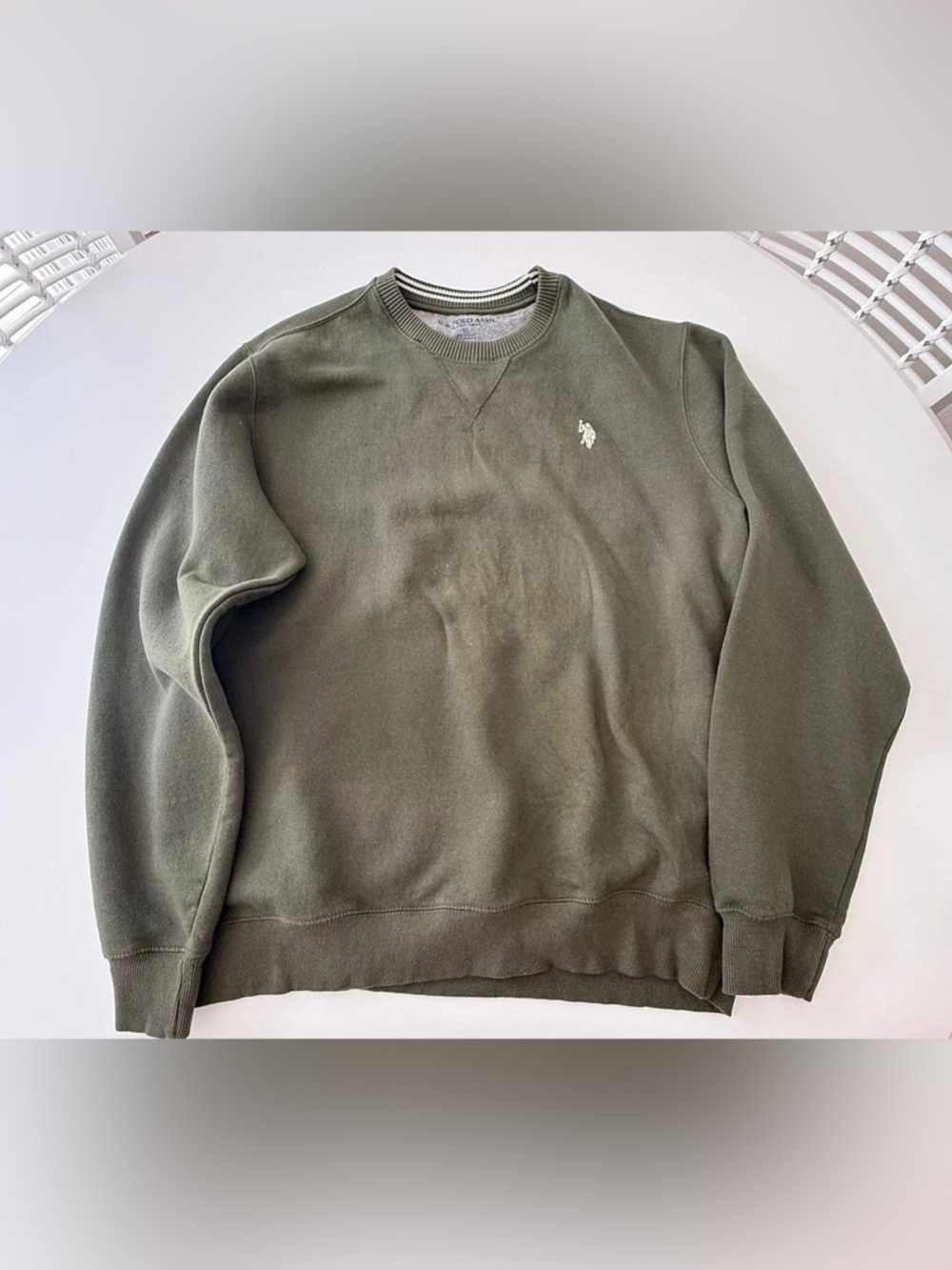 U.S. Polo Assn. Men's Crewneck Sweatshirt Size XL Green